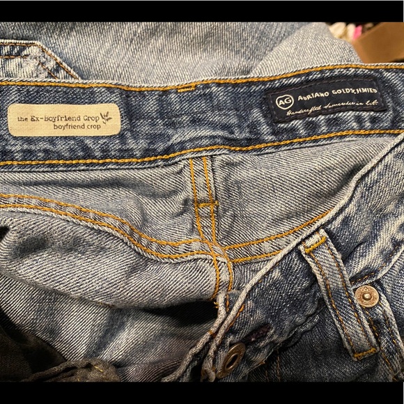 AG Adriano Goldschmied the Ex-Boyfriend Crop - Picture 4 of 6